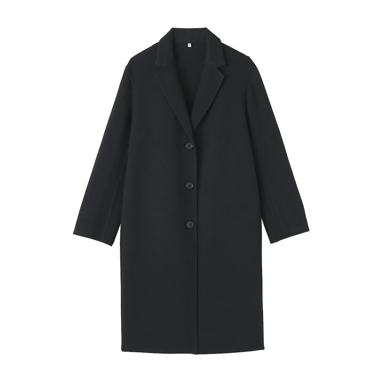 Manteau Chesterfield en mélange de laine mérinos pour femme