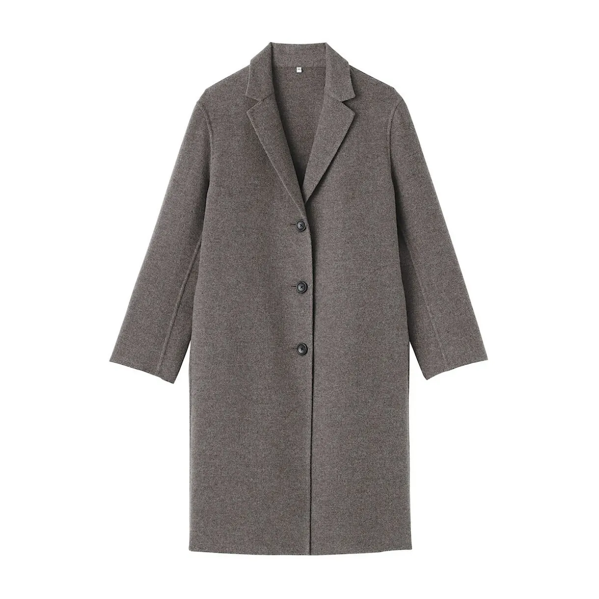 Manteau Chesterfield en mélange de laine mérinos pour femme