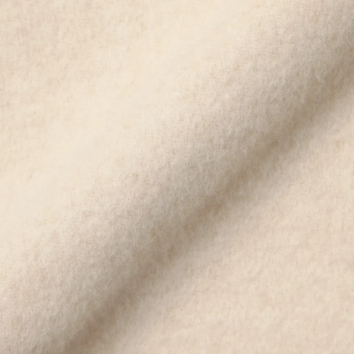 Manteau droit en cachemire recyclé pour homme