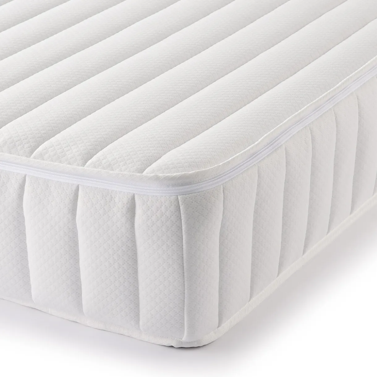 Matelas super king à ressorts ensachés haute densité, facile à retourner