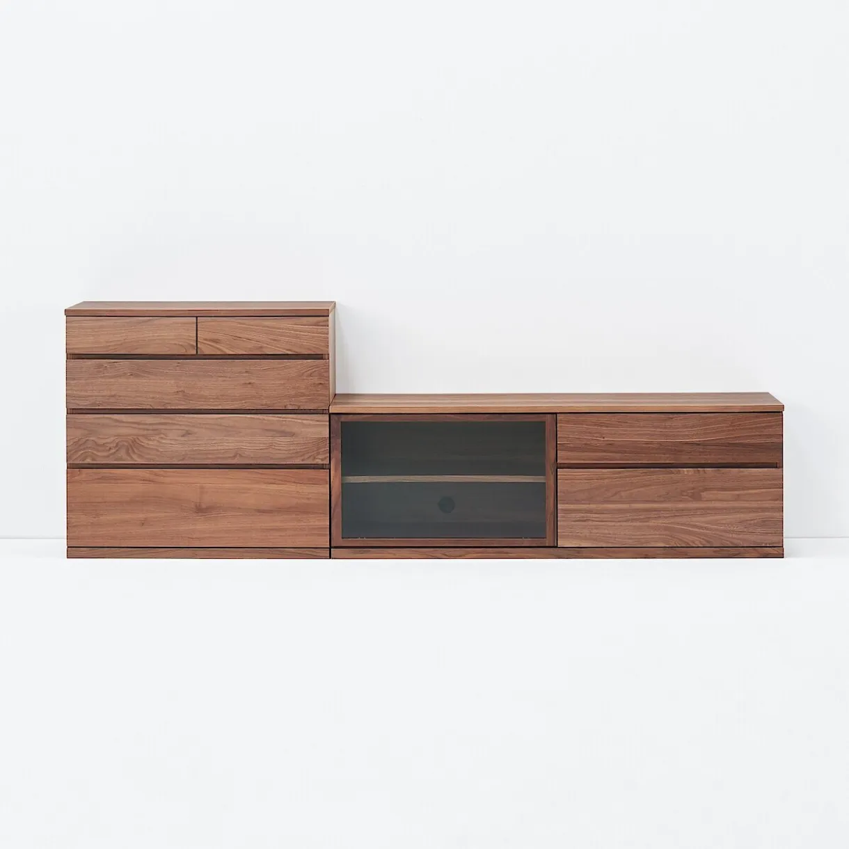 Meuble TV en noyer ‐ Grand