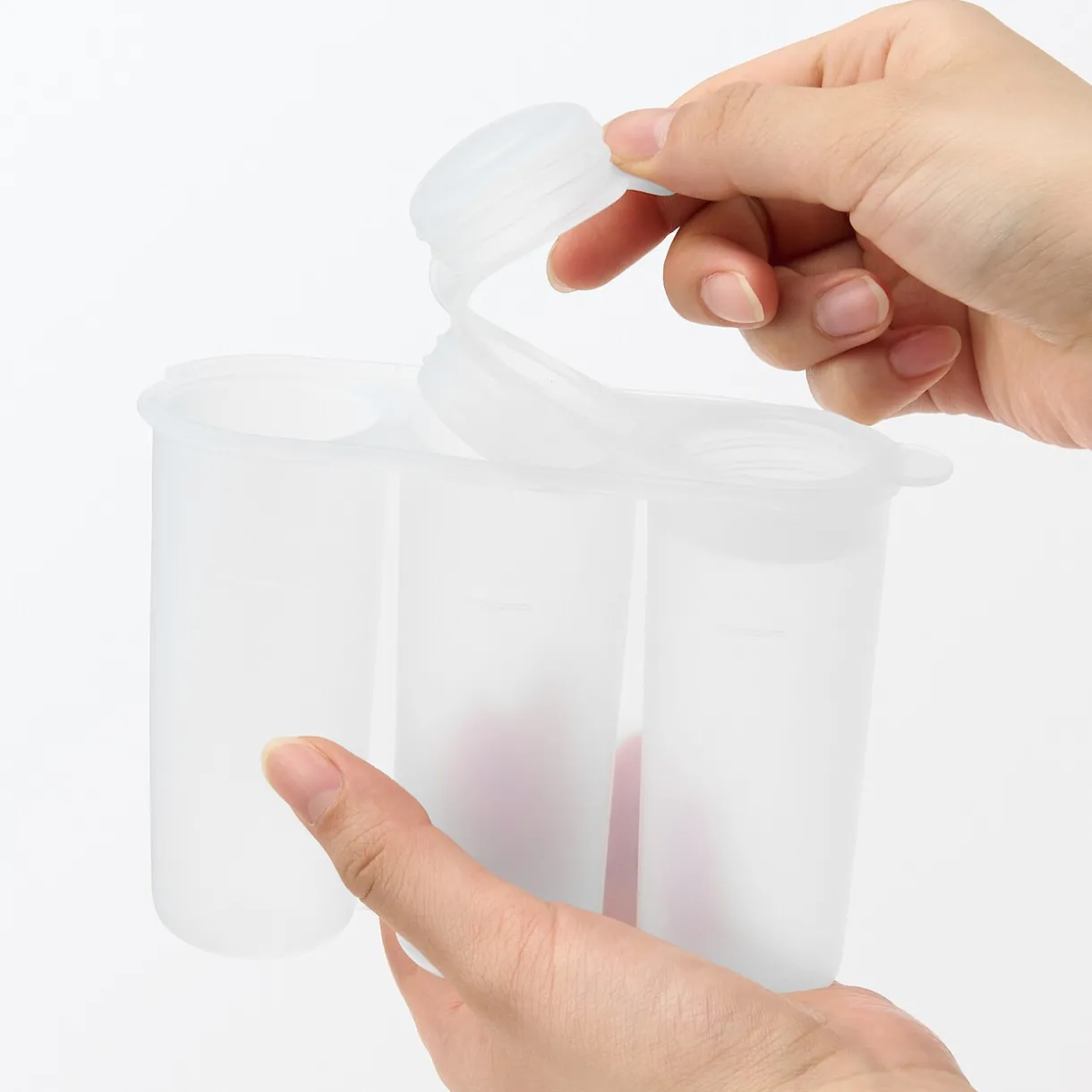 Moule à glace cylindrique en silicone