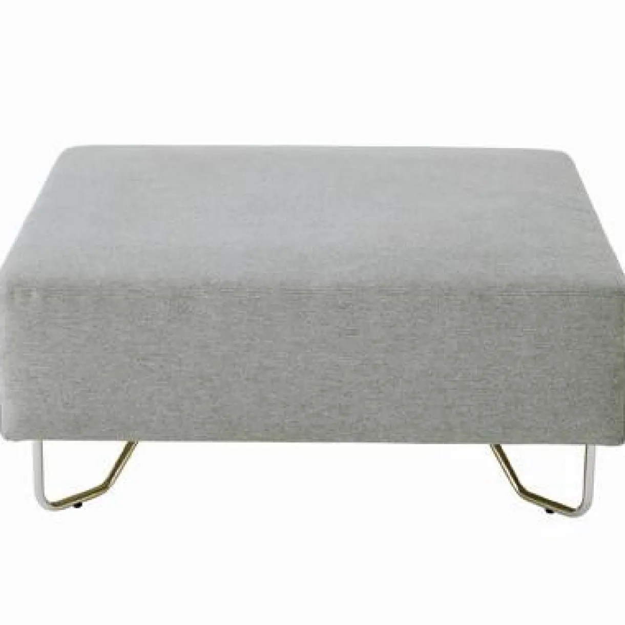Ottomane de canapé modulable gris clair (Dont Eco‐part. 4,30 €)