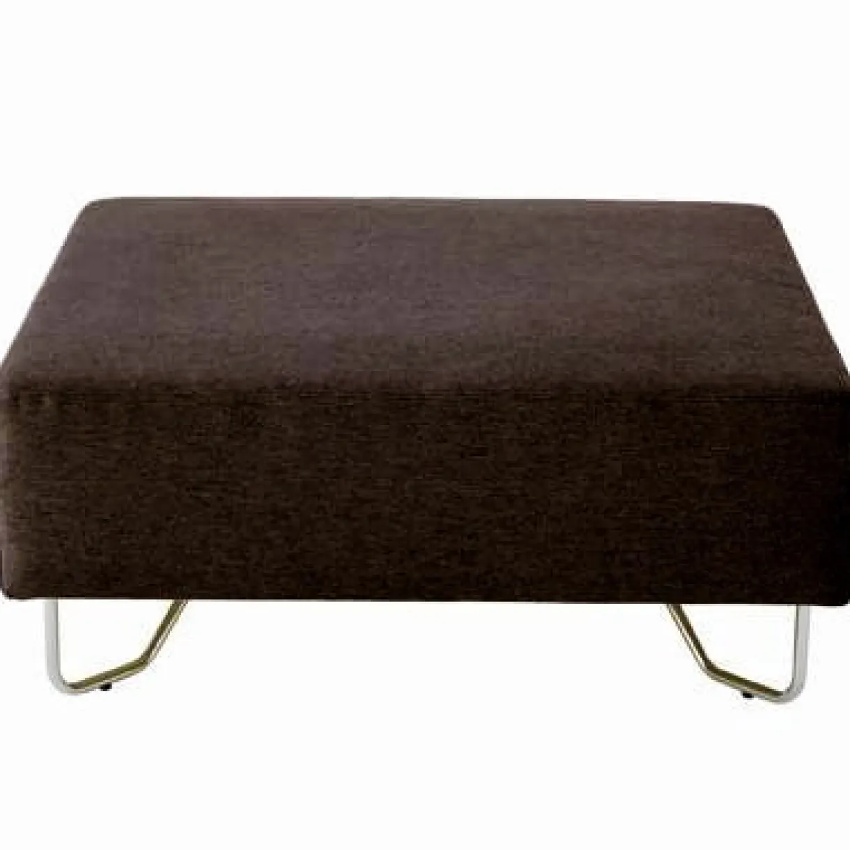 Ottomane de canapé modulable Noir/Marron (Dont Eco‐part. 4,30 €)