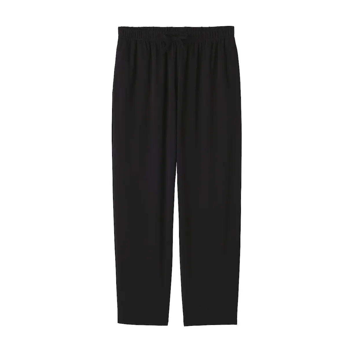 Pantalon à cordon en coton lisse unisexe