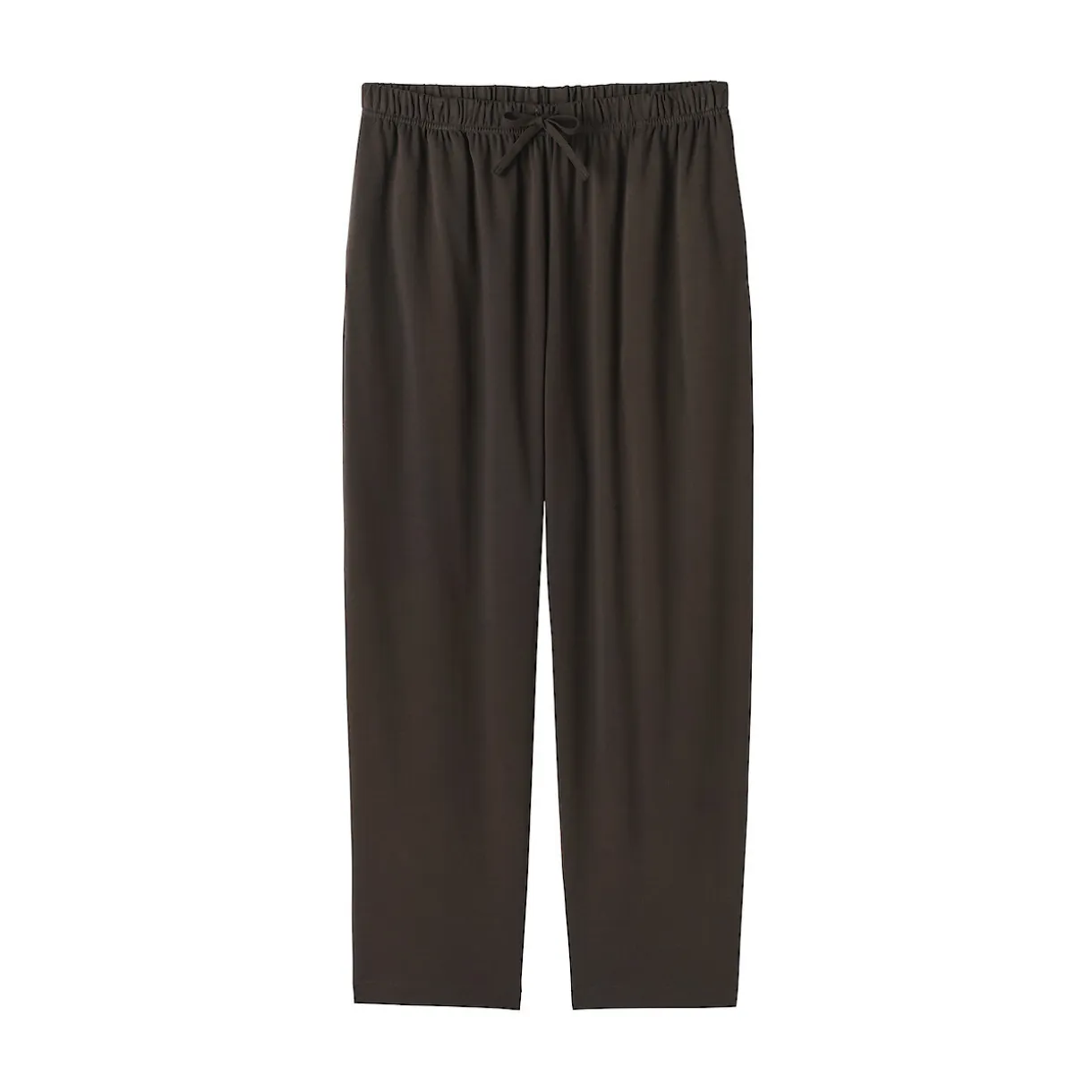 Pantalon à cordon en coton lisse unisexe
