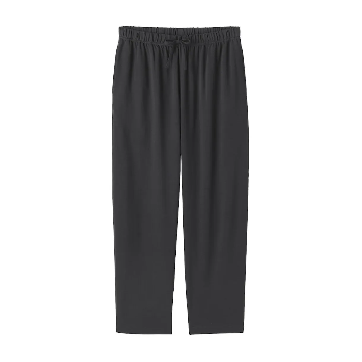 Pantalon à cordon en coton lisse unisexe