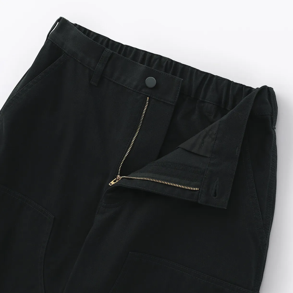 Pantalon aux genoux renforcés en toile de coton pour homme