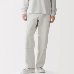 Pantalon aux genoux renforcés en coton recyclé pour homme