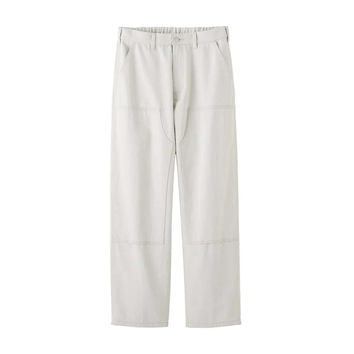 Pantalon aux genoux renforcés en coton recyclé pour homme