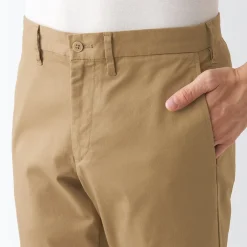 Pantalon Chino en coton stretch coupe slim homme ‐ Longueur 82cm