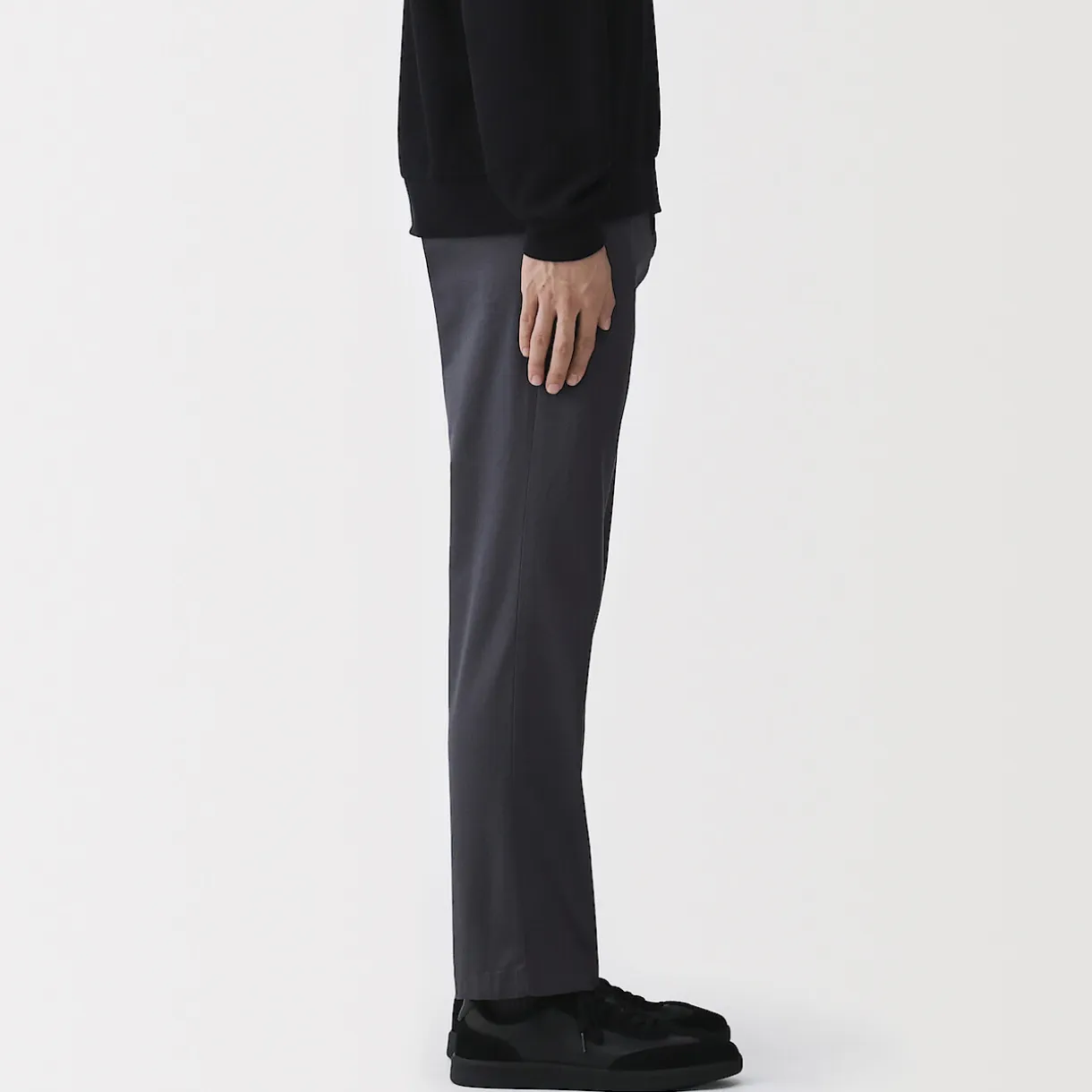 Pantalon Chino en coton stretch coupe slim pour homme