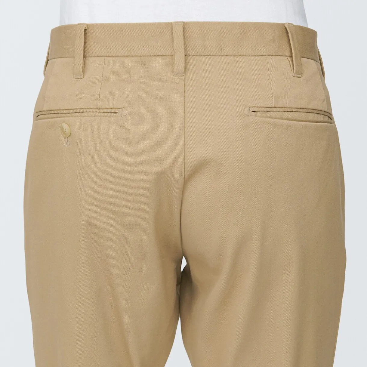 Pantalon Chino en coton stretch coupe slim pour homme