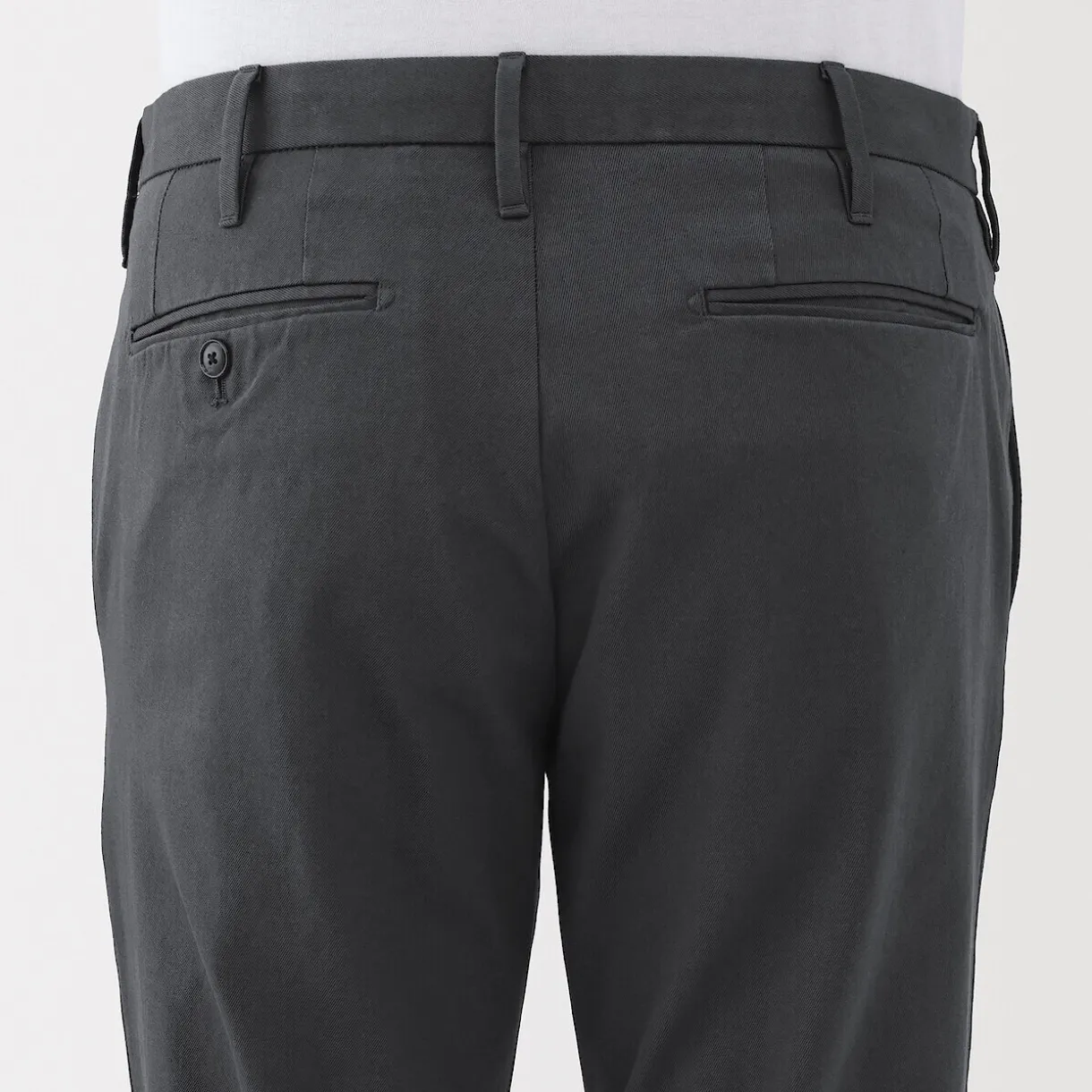 Pantalon Chino en coton stretch coupe slim pour homme