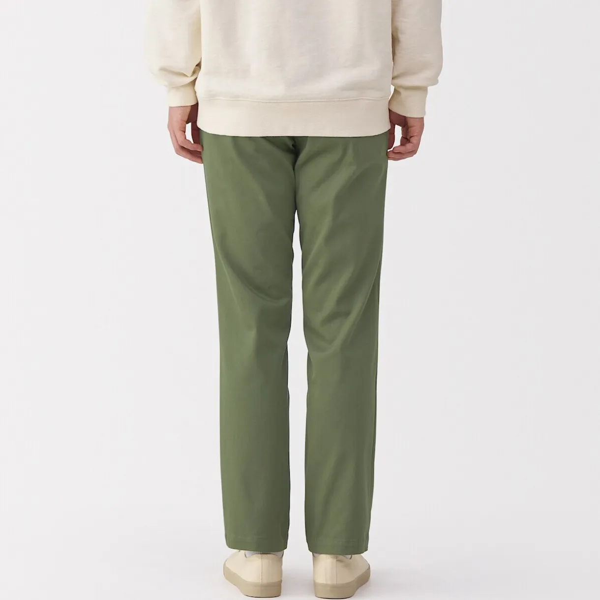 Pantalon Chino en coton stretch coupe slim pour homme