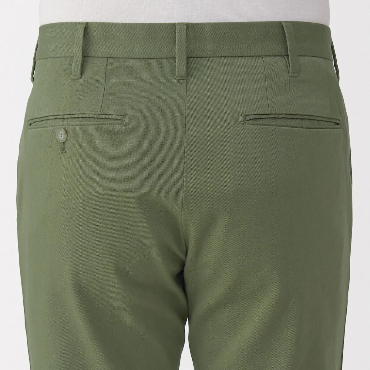 Pantalon Chino en coton stretch coupe slim pour homme