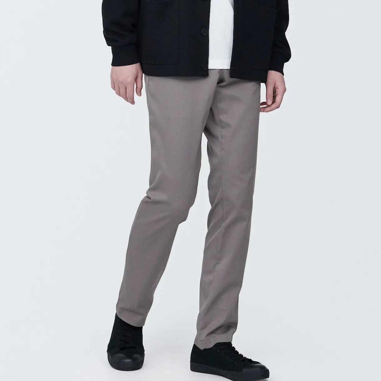 Pantalon Chino en coton stretch coupe slim pour homme