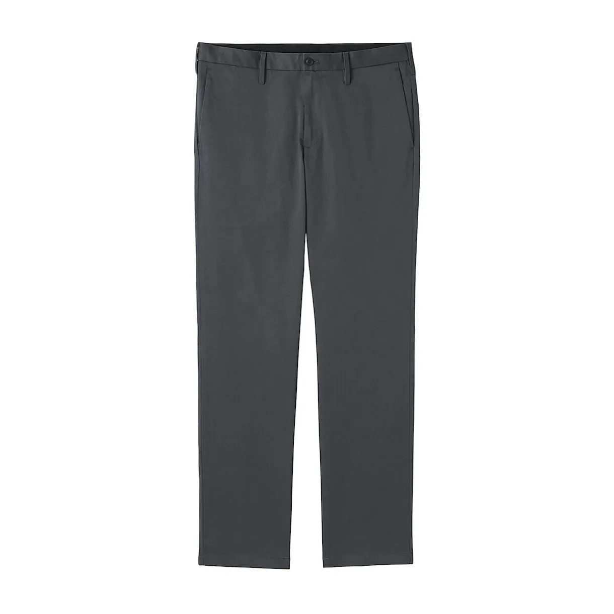 Pantalon Chino long en coton stretch coupe slim pour homme