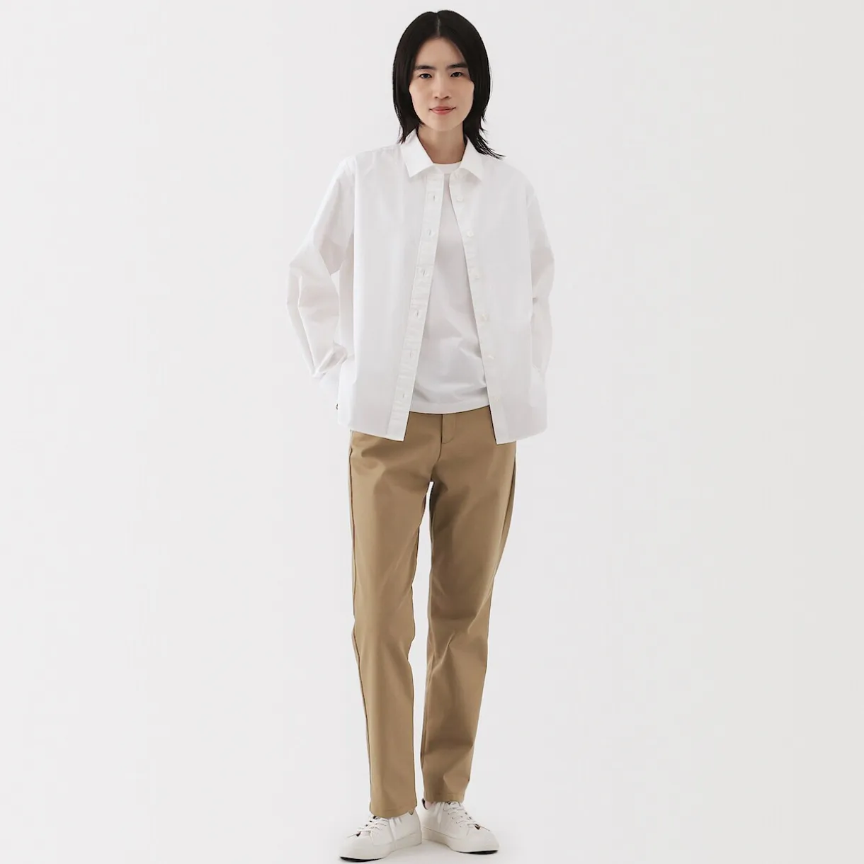 Pantalon chino slim 4‐Way Stretch pour femme