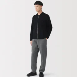 Pantalon confortable en maille côtelée Milano de coton pour homme