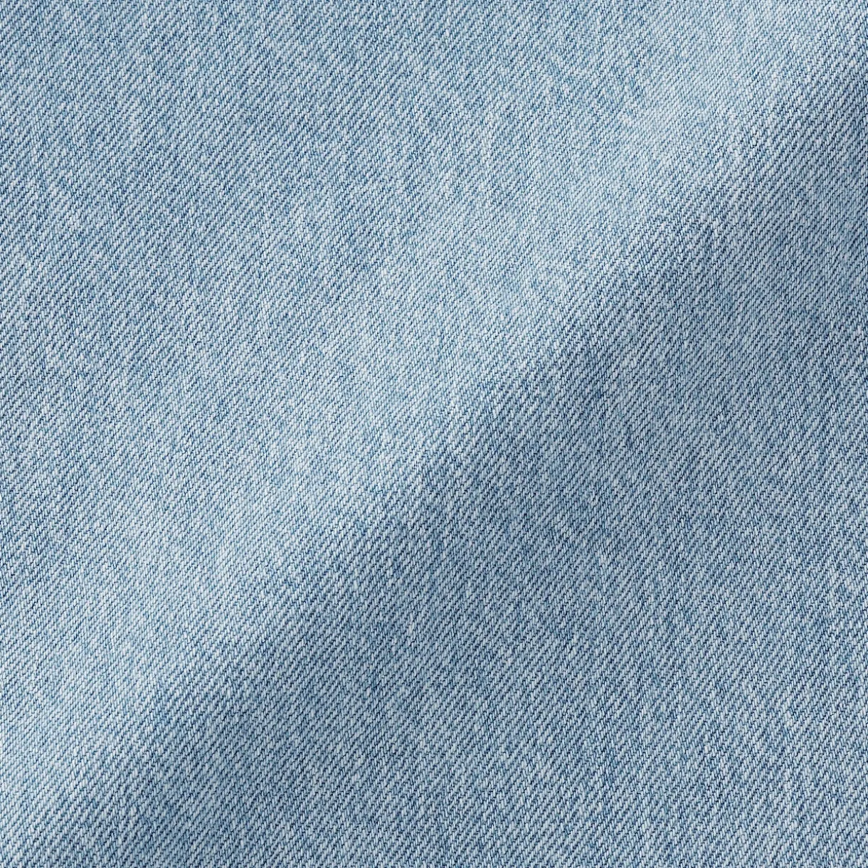 Pantalon coupe cocon en denim et kapok mélangé pour femme
