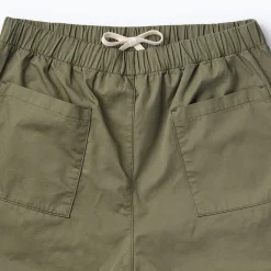 Pantalon coupe confortable en coton lavé pour homme