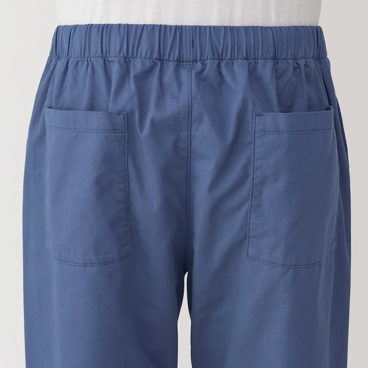 Pantalon coupe confortable en coton lavé pour homme