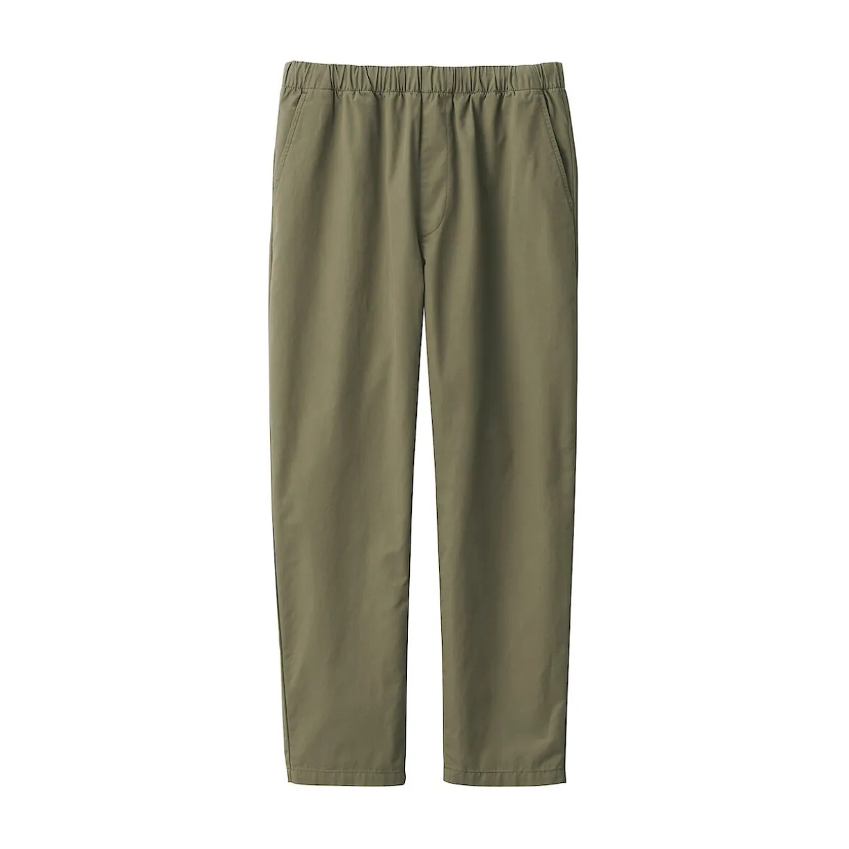 Pantalon coupe confortable en coton lavé pour homme