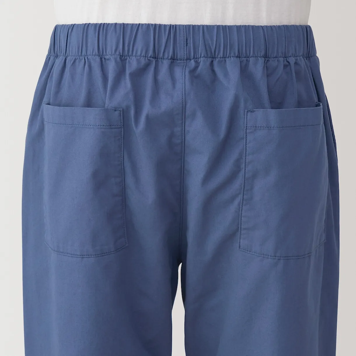 Pantalon coupe confortable en coton lavé pour homme