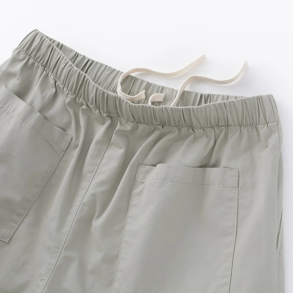 Pantalon coupe confortable en coton lavé pour homme