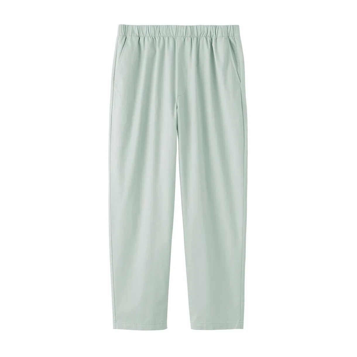 Pantalon coupe confortable en coton lavé pour homme