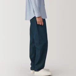Pantalon en denim en mélange de fibres Washi pour homme