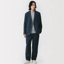Pantalon en lin lavé pour homme
