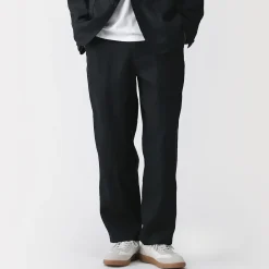 Pantalon en lin lavé pour homme