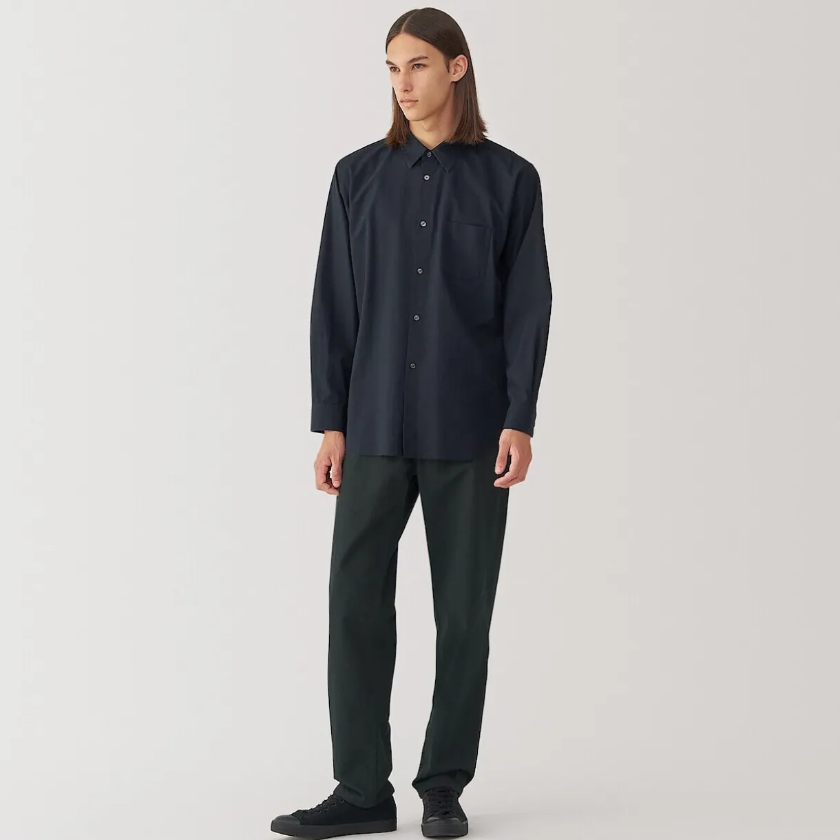 Pantalon en mélange de fibres Washi pour homme