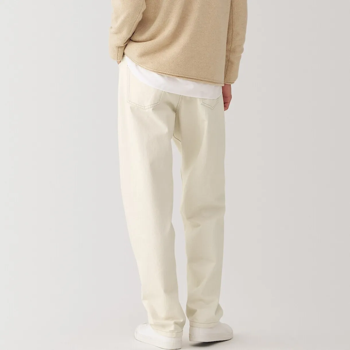 Pantalon en mélange de fibres Washi pour homme