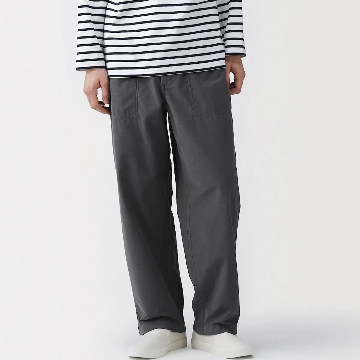 Pantalon extensible dans les deux sens à taille élastiquée pour homme