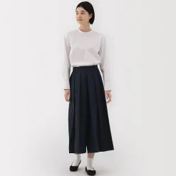 Pantalon Hakama unisexe à double tissage