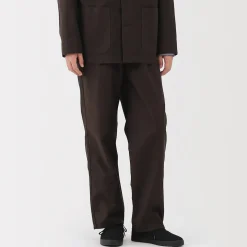 Pantalon large en moleskine et kapok pour homme