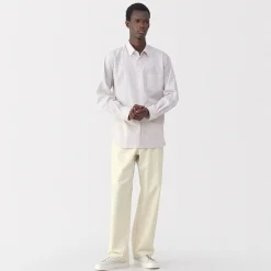 Pantalon large en washi sergé pour homme