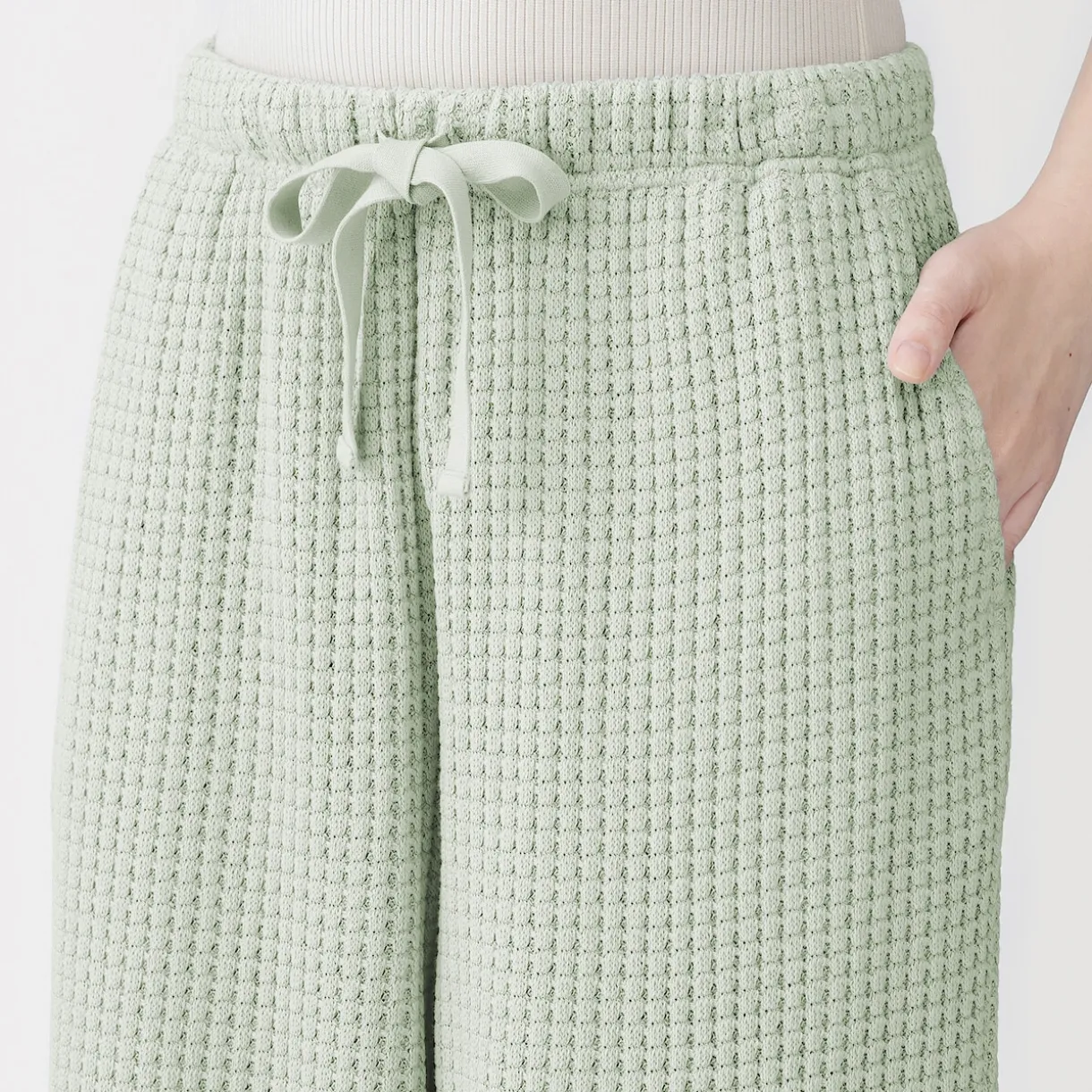 Pantalon long en maille ample pour femme