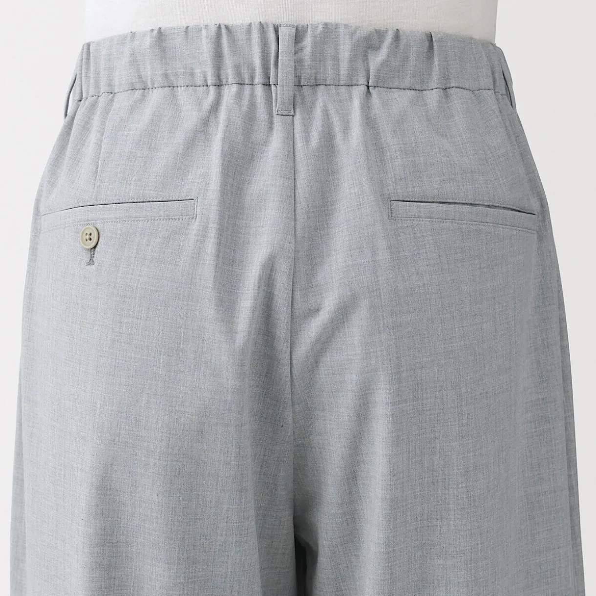 Pantalon plissé large Quick Dry pour homme