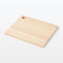 Planche à découper en bois de hinoki avec trou de suspension ‐ Petite