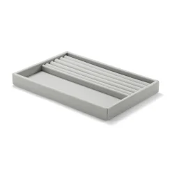 Plateau en velours L24X P16X H2.5cm