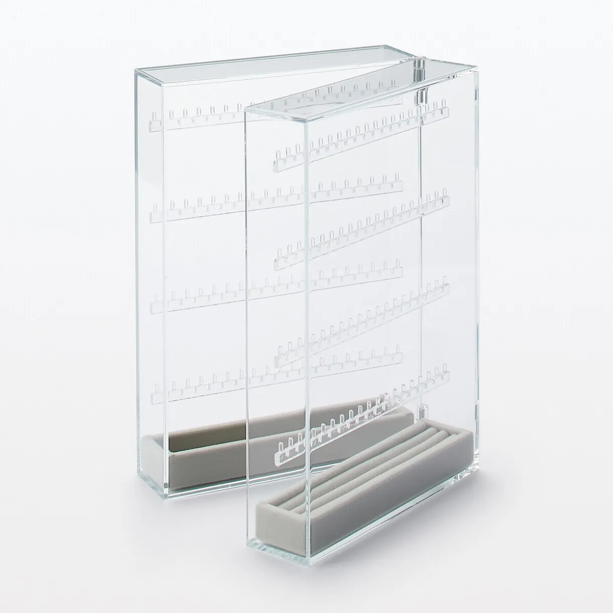Plateau en velours L16.7X P7.3X H2cm