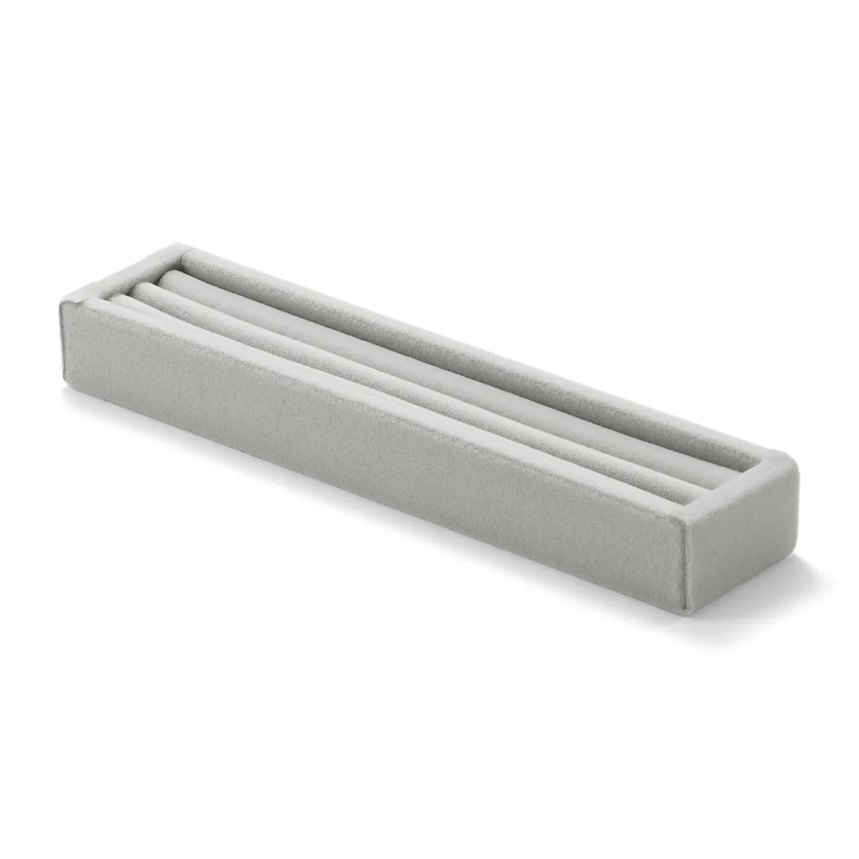 Plateau en velours pour bagues L16.7X P3.7X H2cm