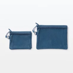 Pochette à double fermeture S