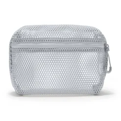 Pochette en maille polyester - Petit, Gris