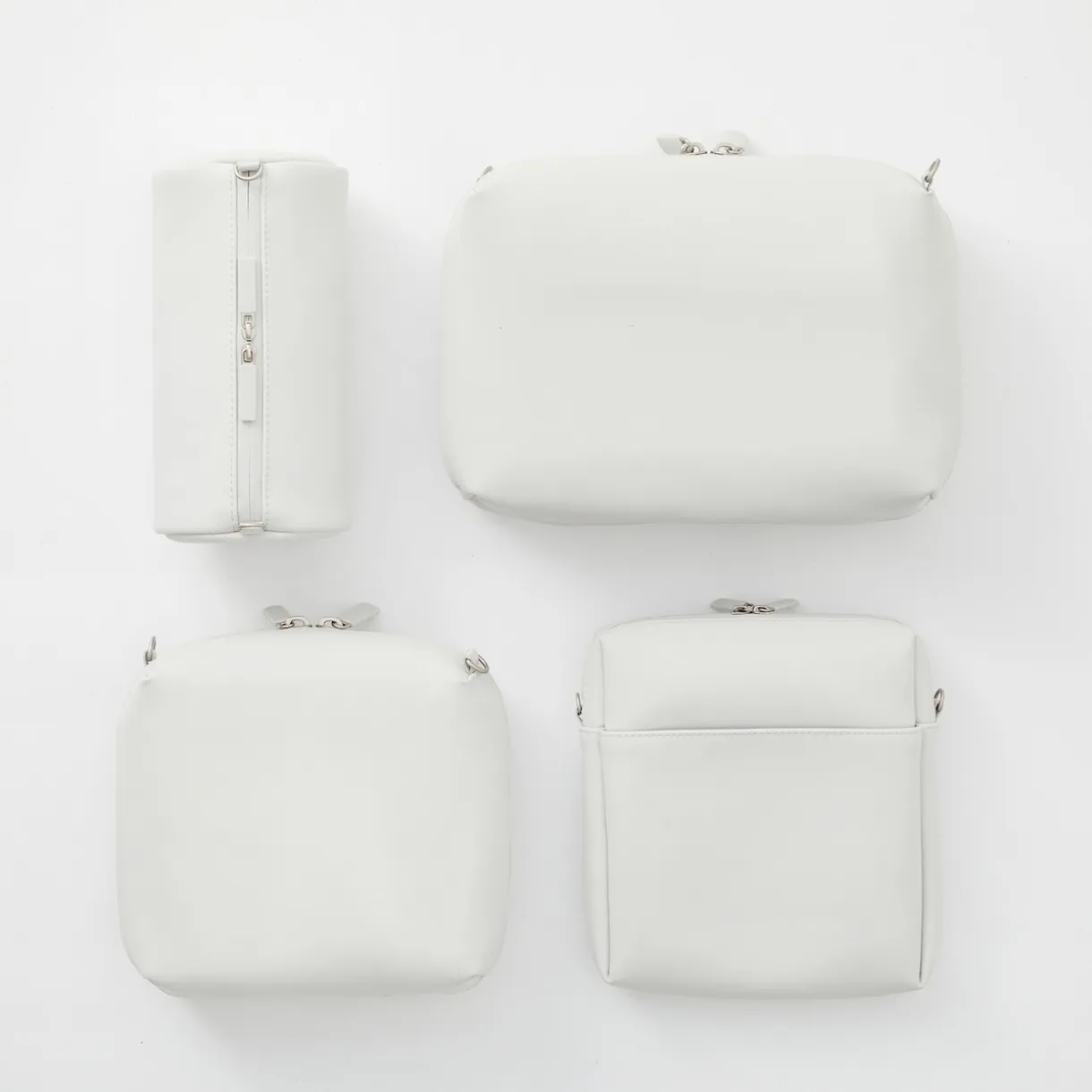 Pochette en PU Combinations Case ‐ Cylindrique, Gris