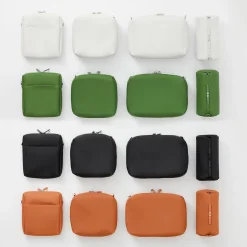 Pochette en PU Combinations Case ‐ Cylindrique, Gris